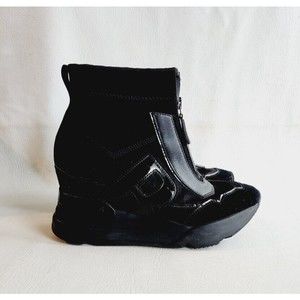 Shoes Women RUCOLINE Ankle Boots Black Leather R-EVOLVE 4105 Carmen Garda 10